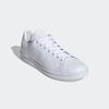 Sneaker ADIDAS ORIGINALS "STAN SMITH", Gr. 38,5, schwarz-weiß (cloud weiß, cloud weiß, core schwarz), Synthetik, sportlich, Schuhe Skaterschuh Sneaker low