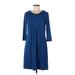 AB Studio Casual Dress: Blue Dresses - Women's Size Medium