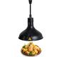 Hanging Food Heat Lamp, Adjustable Commercial Food Warm Lamp, Adjustable Length 60-180mm Buffet Food Heat Preservation Chandelier 290mm Lampshade
