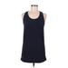 Athleta Active Tank Top: Blue Activewear - Women's Size Medium