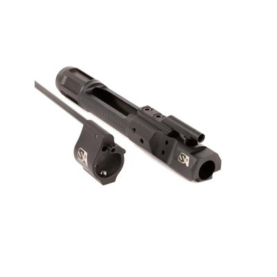 Superlative Arms Adjustable Gas Block DI Builders Kit .750in Solid Set Screw Melonite QPQ DI Gas Block Carbine Length Melonite Gas Tube Right Hand