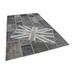 Grey 79" x 119" L Area Rug - Rug N Carpet Rectangle Flag Patchwork Rectangle 6'7" X 9'11" Indoor/Outdoor Area Rug 119.0 x 79.0 x 0.4 in grayWool | Wayfair