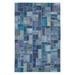 Blue 118 x 79 x 0.4 in Area Rug - Rug N Carpet Rectangle Kırk Yama Rectangle 6'7" X 9'9" Indoor/Outdoor Area Rug | 118 H x 79 W x 0.4 D in | Wayfair
