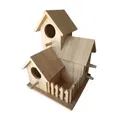 Maisons d'oiseaux en bois pour jardin d'oiseaux nichoir à peindre bricolage accent endormi pour