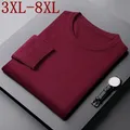 Pull en cachemire pour Homme vêtement de qualité supérieure garde au chaud Business 8XL 7XL et