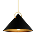 Corbett Lighting Charm 70 Inch Large Pendant - 289-42-GL/SBK