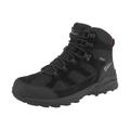 Wanderschuh JACK WOLFSKIN "TRAIL HIKER TEXAPORE MID W" Gr. 39,5, schwarz (schwarz, lila) Schuhe Herren