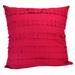 Donna Sharp Dawson Red Ruffle Decorative Pillow