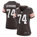 Women's Nike Alex Leatherwood Brown Cleveland Browns Team Game Jersey