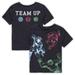 Toddler Black Marvel Team Up T-Shirt