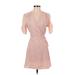 Charlie Holiday. Casual Dress: Pink Dresses - Women's Size 4