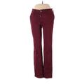 American Eagle Outfitters Casual Pants - High Rise Straight Leg Boyfriend: Red Bottoms - Women's Size 2