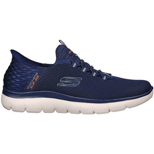 SKECHERS Herren Freizeitschuhe SUMMITS, Größe 45 ½ in Blau