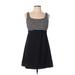 Lands' End Casual Dress: Black Dresses - Women's Size 12