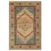 Jaipur Living Lunja Hand-Knotted Medallion Blue/ Tan Area Rug (6'X9') - Jaipur Living RUG154574