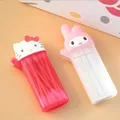 Sanrio – boîte de rangement pour coton-tige Kawaii ma mélodie Hello Kitty figurines Anime