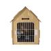 Tucker Murphy Pet™ Dog House For Small Dogs Wooden Pet House w/ Door & Roof Indoor | 23.2 H x 17.7 W x 22.6 D in | Wayfair