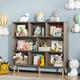 Adisyn Isabelle & Max™ Standard Bookcase in Gray | 42.5 H x 47.2 W x 9.4 D in | Wayfair 261420BF732F45AAA306304BC6A4B76C