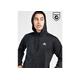 adidas Badge of Sport Linear Full Zip Hoodie - Black - Mens, Black