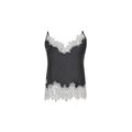 Women's Black Lace Detailed Camisole Small Avenue 8