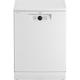 Beko BDFN26440W Standard Dishwasher - White - C Rated