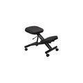 Boss Office Products Black Fabric Ergonomic Kneeling Stool