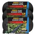 Sunifier Soaker Hoses 50 ft 3 Pack for Garden Beds Linkable Drip Irrigation Hose Save 80% Water Garden Soaker Hoses with Heavy Duty & Easy to Install