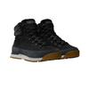 Schnürboots THE NORTH FACE "M BACK-TO-BERKELEY IV LEATHER WP", Gr. 45, schwarz, Leder, sportlich, Schuhe, wasserdicht