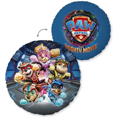 Dekokissen PAW PATROL "Paw Patrol", bunt (bunt, bedruckt), B:50cm H:2,5cm L:50cm Ø:50cm, Polyester, Dekokissen_Sitzkissen_Kissenhüllen, hochfarbig bedruckt Image
