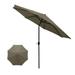 solacol Beach Umbrella with Sand Anchor Windproof Garden Umbrella Outdoor Stall Umbrella Beach Sun Umbrella Replacement Cloth 118 Inch Diameter with 8 Bones Beach Umbrella Sand Anchors