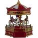 Lighted Animated And Musical Carousel Christmas Village Display Piece