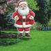 YS3017 Holidays Christmas Santa Clause Outdoor Yard Decoration Cutout