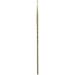 series 6600 - synthetic mongoose paint brush - filbert size 0 long handle paint brush - single paint brush for and oil painting