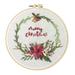 solacol Christmas Cross Stitch Kits Full Range of Embroidery Cross Stitch Stamped Christmas Cloth Gift Floral Kit Stamped Cross Stitch Kits Cross Stitch Kits for Kids