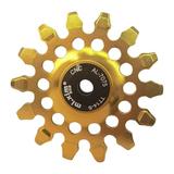 Rear Derailleur Pulley Road Bike Pulleys Components Guide Roller Cycling Accessory Parts 14T Ultralight Jockey Wheel Bearing Gold