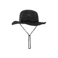 WITHMOONS Wide Brim Boonie Bush Hat Outdoor Fishing Camping Hat Safari Cap YZ80201 (Black)
