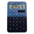Sharp Electronics SHR Handheld Calculator Desktop Blue