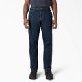 Dickies Men's Flex Regular Fit Carpenter Utility Jeans - Dark Denim Wash Size 32 30 (DU601)