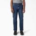 Dickies Men's Flex Relaxed Fit Carpenter Jeans - Medium Denim Wash Size 38 32 (DU603)