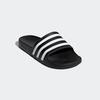 Badesandale ADIDAS SPORTSWEAR "AQUA ADILETTE", Gr. 37, schwarz-weiß (core schwarz, cloud weiß, core schwarz), Synthetik, sportlich, Schuhe, Topseller
