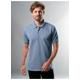 Poloshirt TRIGEMA "TRIGEMA Polohemd mit Brusttasche" Gr. XXXL, blau (pearl, blue) Herren Shirts Kurzarm