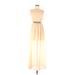 Trafaluc by Zara Casual Dress: Ivory Dresses - Women's Size Medium