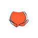 Nike Athletic Shorts: Orange Activewear - Women's Size Medium