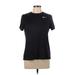 Nike Active T-Shirt: Black Activewear - Women's Size Large