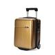 Bontour CabinOne WizzAir Hand Luggage 40 x 30 x 20 cm 2 Wheels Trolley Cabin Luggage Suitcase, Antique Gold, S: 40x30x20cm, carry-on luggage