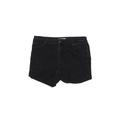 Wax Jean Denim Shorts - High Rise: Black Bottoms - Women's Size 3X