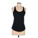 Forever 21 Active Tank Top: Black Activewear - Women's Size Medium