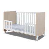 Sorelle Pannello 3-in-1 Convertible Crib Wood in Gray/White | 34 H x 20 W x 55 D in | Wayfair 655-NEWH