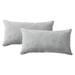 Latitude Run® Lumbar Rectangular Pillow Cover & Insert Eco-Fill/Polyester/Polyfill | 12 H x 24 W x 6 D in | Wayfair