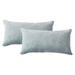 Latitude Run® Lumbar Rectangular Pillow Cover & Insert Eco-Fill/Polyester/Polyfill | 12 H x 24 W x 6 D in | Wayfair